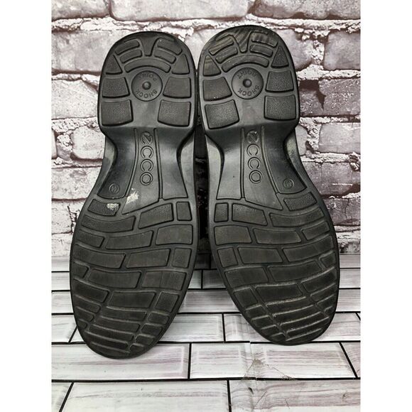 ECCO Black Leather Chukka Casual Lace Up Ankle Boots Men Sz 44EU/11M US main image 10